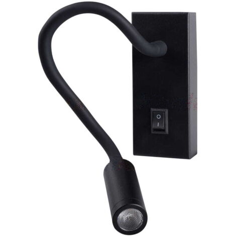 Applique murale Kanlux TONIL LED 3,3W noire 3000K 145lm