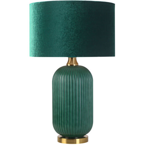 Lampe à poser Tamiza grande vert E27 Light Prestige