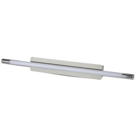 12W LED Surface Ceiling/Wall Fixture Chrome 12W 120° 900LM Mod. VT-7014 - SKU 3902 - Blanc Neutre 4000K (1/5)