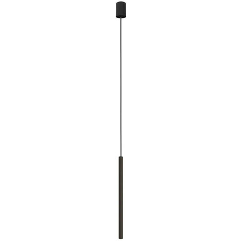 Suspension Nowodvorski Laser noire acier Ø2cm G9 8797 (1/2)