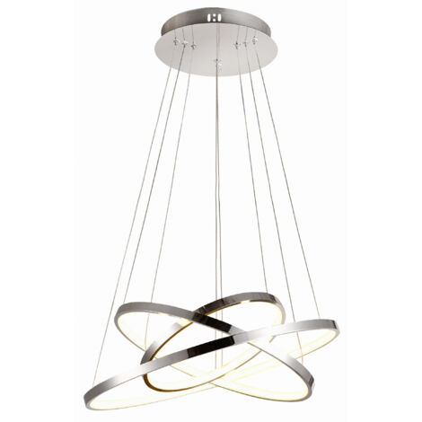 Suspension LED Candellux LUNE 33-64738 chrome 50cm (1/2)