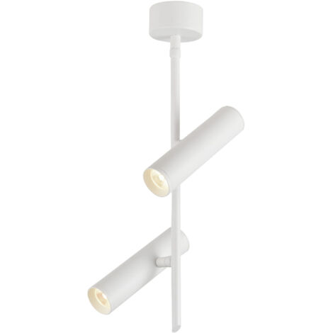 Suspension LED Candellux TUBA 2x10W blanc 4000K (1/3)