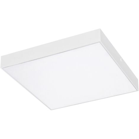 Plafonnier extérieur carré LED 18W blanc mat Rabalux (1/5)