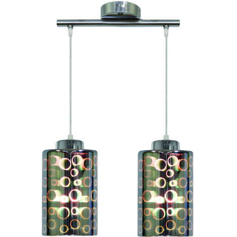Suspension Candellux Nocturno 32-57693 2xE27 chrome (1/2)