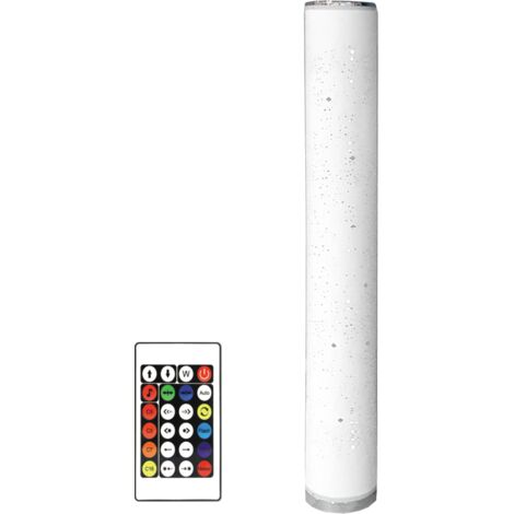 Lampe tube LED RGBW musicale blanche 103cm Polux STELLA