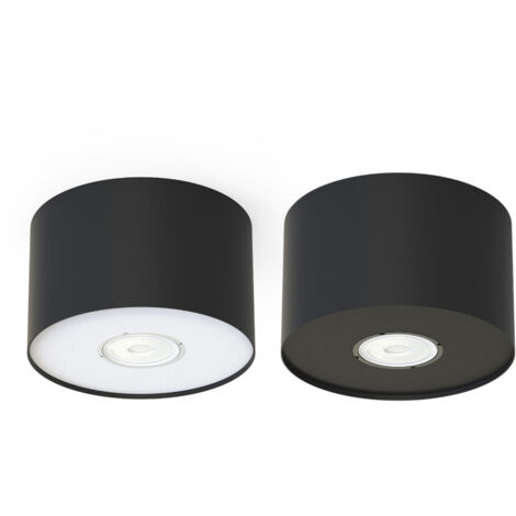 Spot plafond Nowodvorski POINT acier noir/blanc GU10 (1/4)