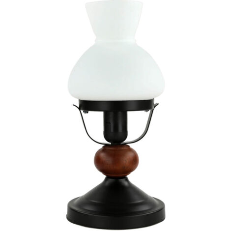 Lampe à huile rétro, noir mat E27 Petronel 7072 Rabalux (1/5)
