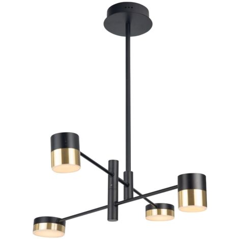 Suspension industrielle LED 28W Ø82 4L Maxlight Puma (1/2)