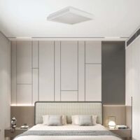 Plafonnier LED Carré V-TAC VT-7782-W, 24W, 4000K, 2450lm, IP20, Blanc