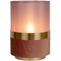 TUSSE. Lampe de tab.-Rose-Ø15