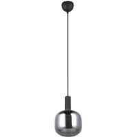 Suspension, Suspension en verre 20 cm Diva Gris en Verre, TRIO