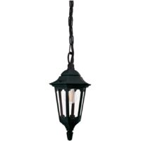 Luminaire d'extérieur suspension luminaire de balcon suspension plafonnier aluminium H 34,5 cm