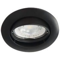 Spot encastré orientable Kanlux VIDI noir alu Ø8cm