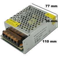 Alimentation secteur LED 12V 5A 60W IP20 IdeaLED ID-3001