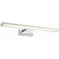 Endon Axis - Polypropylène givré par mur de salle de bains de lumière de LED 1, plastique IP44 d'ABS de chrome