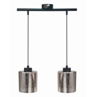 Suspension Candellux COX 32-53879 verre noir 125 cm