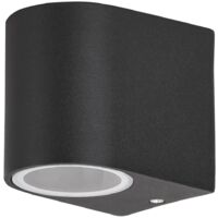 Applique extérieure moderne GU10 noire Chile Rabalux