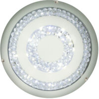 Plafonnier LED Candellux Monza blanc 40 cm 3000K 16W