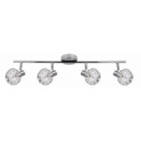 Plafonnier Candellux Collar 94-13743 chromé 4xG9 65 cm