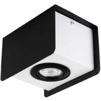 Spot plafond Kanlux TORIM 28461 noir/blanc GU10 35W