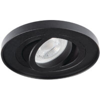 Spot encastré orientable rond noir Kanlux TINY BORD