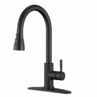 Robinet de cuisine mitigeur extractible en acier inoxydable
