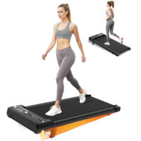 Wowttrelax – Tapis de course électrique 2,5 HP – Vitesse 1-8 km/h – Télécommande magnétique – Surface antidérapante – Moteur silencieux moins de 45 dB