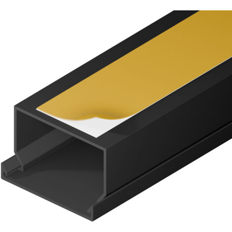 Goulotte électrique auto-adhésive 40х25 (2m) anthracite EDO777766 EDO Solutions Technic (1/2)