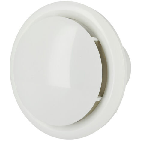 Aérateur classique 100 mm – Débit d'air 100 m³/h – Bruit 43 dB – Matériau ABS – Pour salle de bain, WC, cuisine – Horoz Electric (1/5)