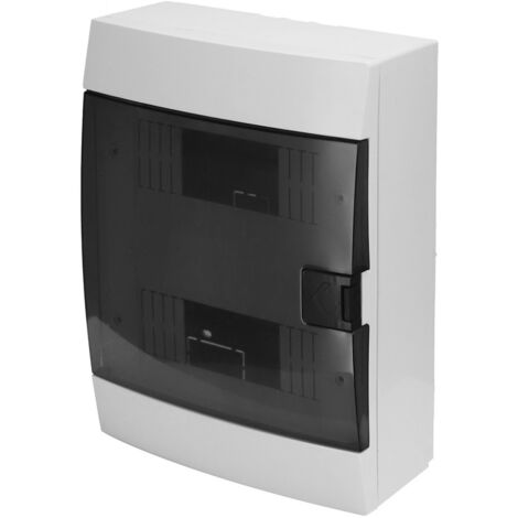 Coffret électrique nu 16 modules (2x8) IP40 – Résistance aux chocs IK08 – Pour espaces confinés – Dimensions 215x290.5x110mm – Horoz Electric