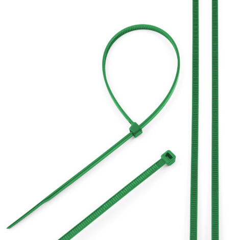 Collier de serrage 2,5x200 Vert UV (100 pièces) EDO777786 EDO Technic (1/4)