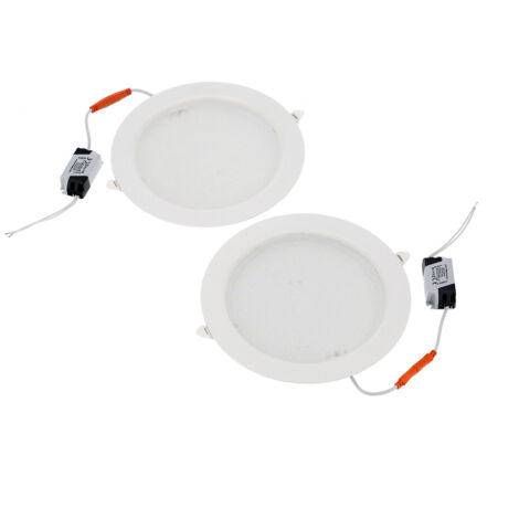 Spot de plafond LED encastré AURA PRIZMA 2x18W blanc 4200K - Lot de 2 pcs - 425.001.018 - HOROZ (1/5)