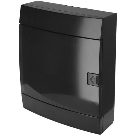Coffret électrique nu 24 modules (2x12) IP40 étanche noir – Résistance aux chocs IK08 – Pour chantiers humides – Horoz Electric (1/4)