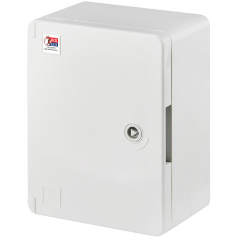 Coffret électrique en saillie IP65 IK10 étanche gris 400x500x180 HOROZ