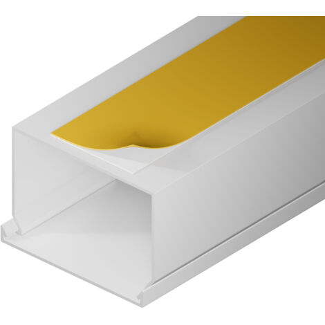 Goulotte électrique auto-adhésive 60х40 (2m) blanc EDO777759 EDO Solutions Technic
