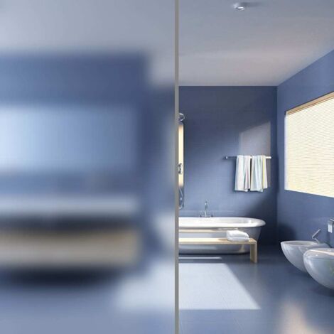vidaXL Window Film Frosted Grey 0,9x10 m PVC