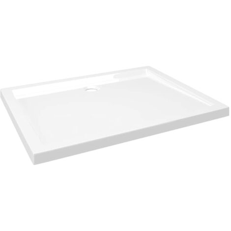 vidaXL Rechteckige Duschwanne ABS 70x90 cm