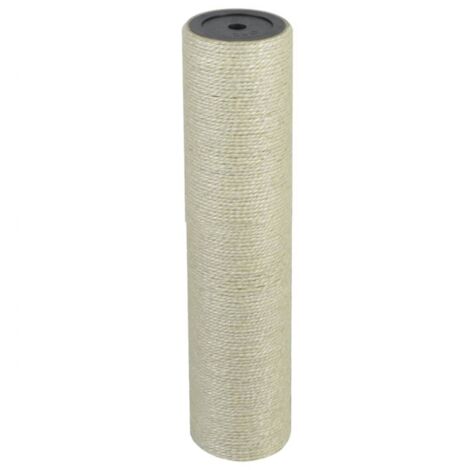 vidaXL Cat Scratching Post 8x35 cm 10 mm Beige