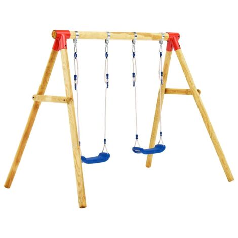 Schaukelset 230x130x166 cm Kiefernholz