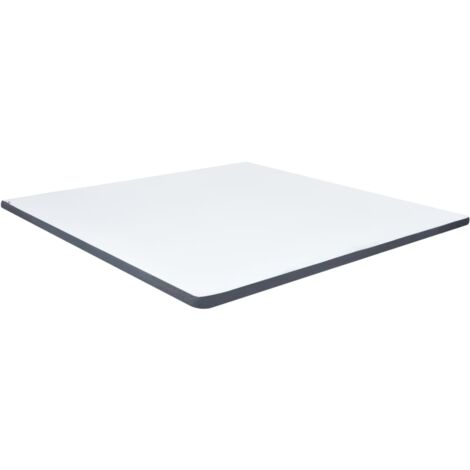 vidaxl Topper für Boxspringbett weiß 200x200x5 cm