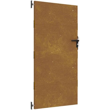 Gartentor 85x200 cm Cortenstahl vidaXL