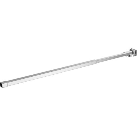 Teleskopischer Stützarm für Badabtrennungen Edelstahl 70-120 cm
