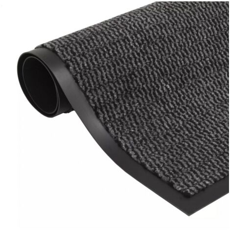 vidaXL Schmutzfangmatte Rechteckig Getuftet 90x150 cm Anthrazit