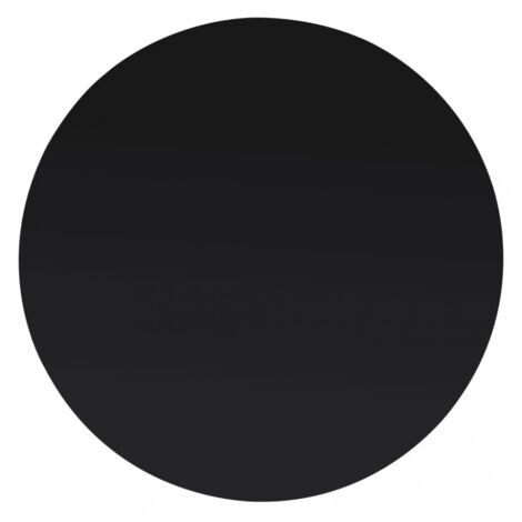 vidaXL Tischplatte aus gehärtetem Glas rund 500 mm