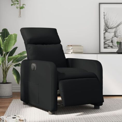 Relaxsessel Elektrisch Schwarz Kunstleder vidaXL332297