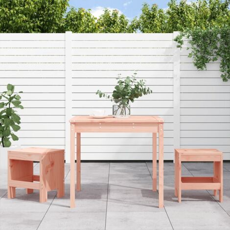 3-tlg. Garten-Bistro-Set Massivholz Douglasie vidaXL
