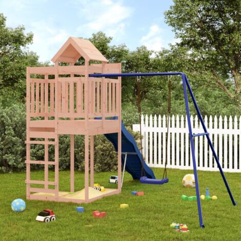vidaXL Außenspielplatz aus massivem Douglasienholz