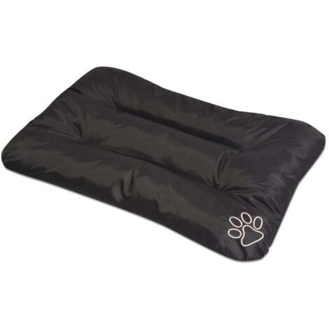 vidaXL Dog Mattress Size L Black
