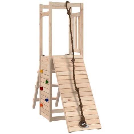 vidaXL Spielplatz aus massivem Kiefernholz