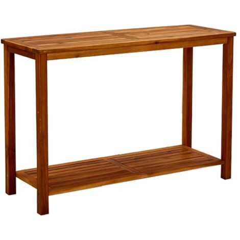 Garten Konsolentisch 110x40x75 cm Massivholz Akazie vidaXL900843
